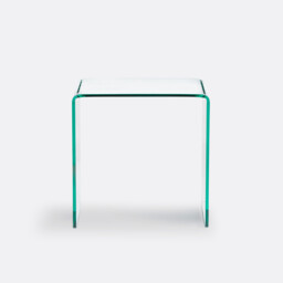 Joan Tempered Glass Bedside Table - thumbnail 3