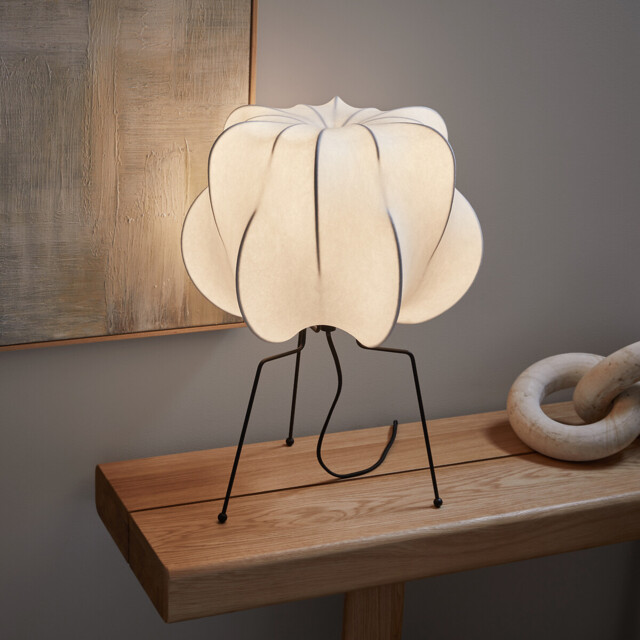Floor Lamp in Iron and Resin Oï - image 1