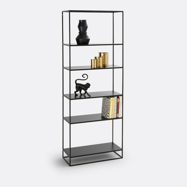 Miva Steel Bookcase with 6 Shelves - image 1