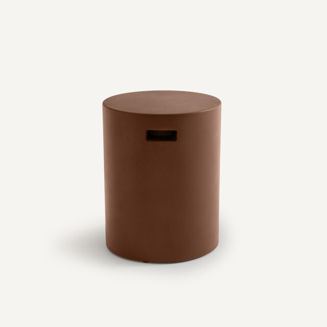 Round Garden Sofa Side Table Raskin - image 1