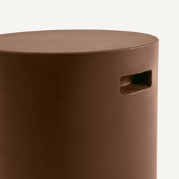 Round Garden Sofa Side Table Raskin - thumbnail 3