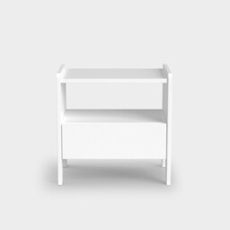 Adil Vintage Style Bedside Table - thumbnail 3