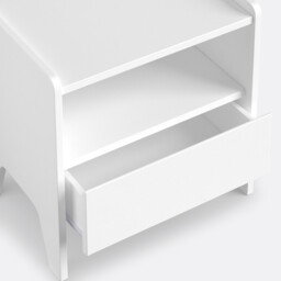Adil Vintage Style Bedside Table - thumbnail 4