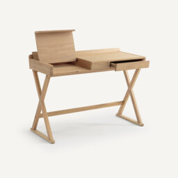 Brixton Oak and Veneered Desk, Designed By Emmanuel Gallina - thumbnail 3