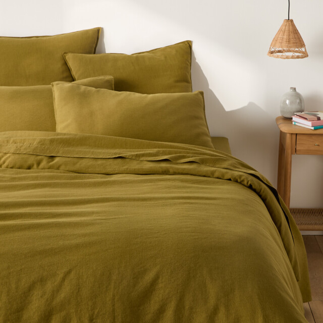Marnie Duvet Cover in Washed Cotton/Linen - image 1