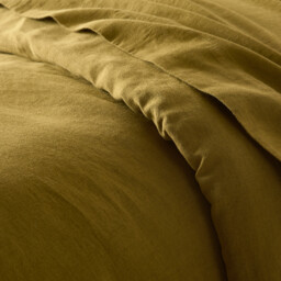 Marnie Duvet Cover in Washed Cotton/Linen - thumbnail 4