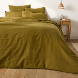 Marnie Duvet Cover in Washed Cotton/Linen - thumbnail 3