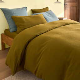 Marnie Duvet Cover in Washed Cotton/Linen - thumbnail 2