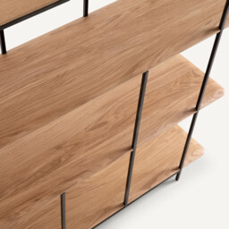 JACOBSON Oak Bookcase - thumbnail 4