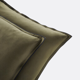 Victor Plain Washed Cotton Satin 300 Thread Count Pillowcase - thumbnail 2