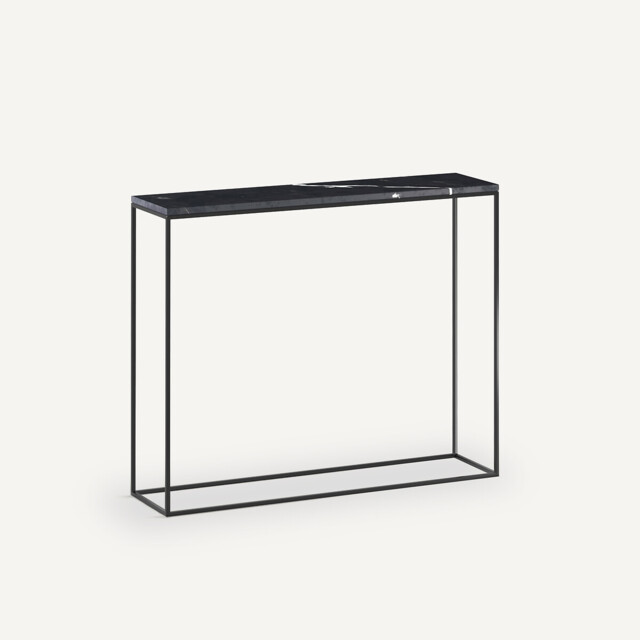 Mahaut Marble & Metal Console Table - image 1