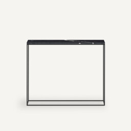 Mahaut Marble & Metal Console Table - thumbnail 2