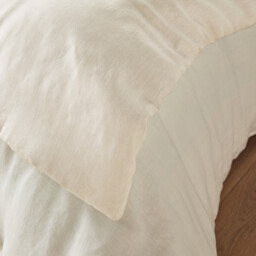 Abella Plain Washed Linen Quilt - thumbnail 3