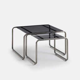 Set of 2 Neso Tempered Glass Coffee Tables - thumbnail 1