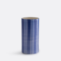 Jaoma Striped Ceramic Vase Height 25cm