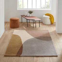 Signatures Urbana Graphic Colourful Wool Rug - thumbnail 1