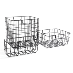 Pikoa Metal Wire Basket - thumbnail 3