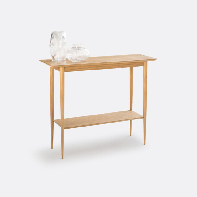 Lussan Double Top Ash Console Table - image 1