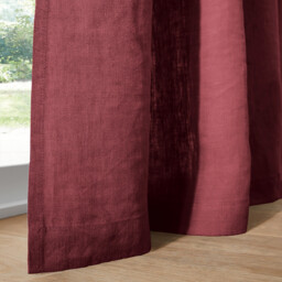 Onega Washed Linen Curtain with Eyelets - thumbnail 3
