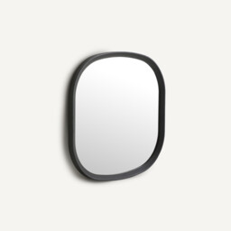 Orion Square Mirror in Solid Oak, H60cm - thumbnail 3