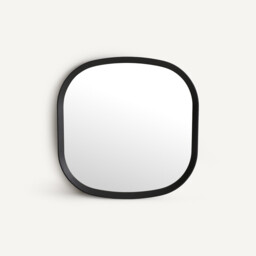Orion Square Mirror in Solid Oak, H60cm - thumbnail 1