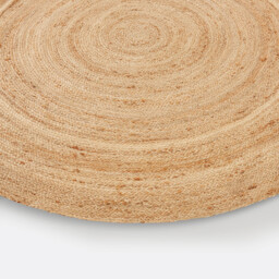Aftas Round Jute Rug - thumbnail 3
