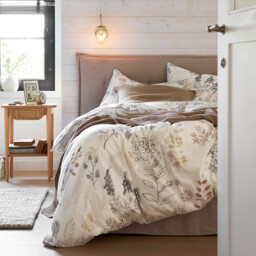 Romarin Floral 100% Cotton Duvet Cover - thumbnail 1