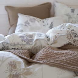 Romarin Floral 100% Cotton Duvet Cover - thumbnail 2