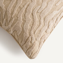 Megara Embroidered Fleece Cushion Cover - thumbnail 3