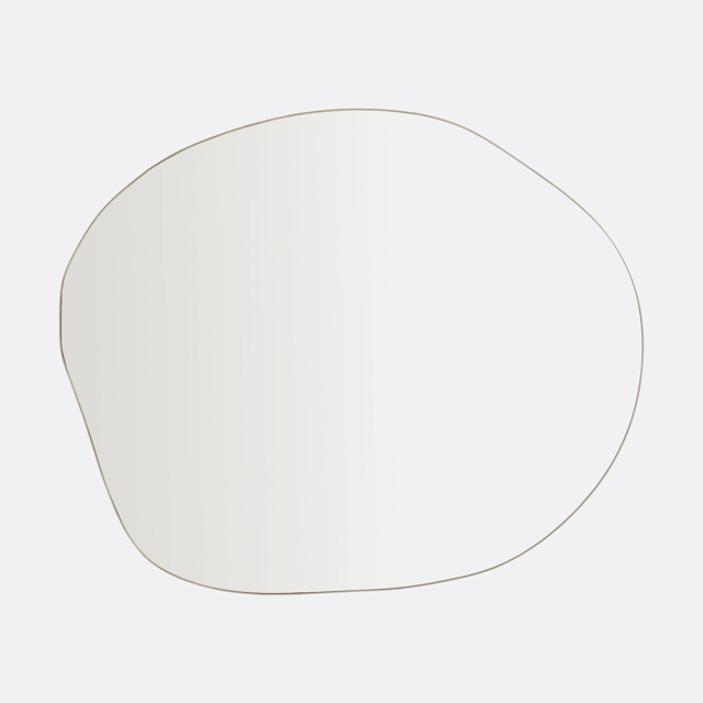 Ornica 120 X 100cm Organic Shaped Mirror - image 1