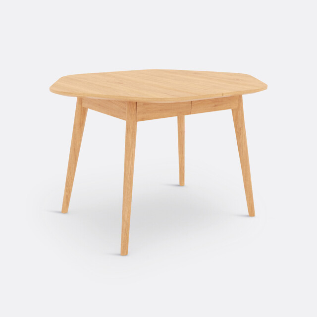 Biface 4-10 Seater Extending Dining Table in Oak and Veneer - image 1