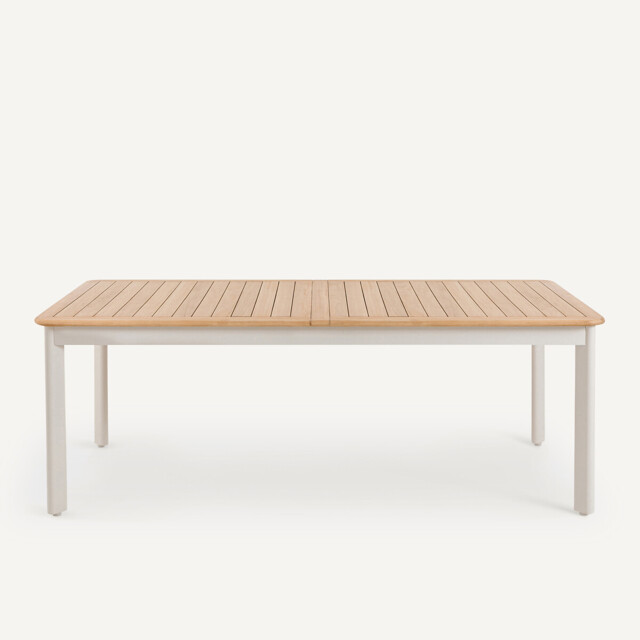 Isabbo Teak & Aluminium Extendable Garden Table (Seats 8-12) - image 1