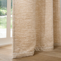 Bocha Textured Velvet Eyelet Curtain - thumbnail 3