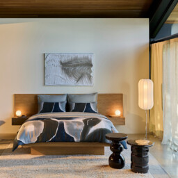 Satchi Mesh Lantern Floor Lamp - thumbnail 2