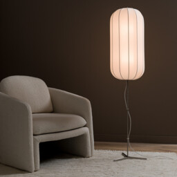 Satchi Mesh Lantern Floor Lamp