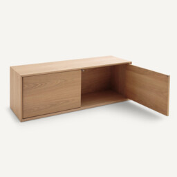 Archivita Cabinet in Oak Veneer W110 X D35cm - thumbnail 3