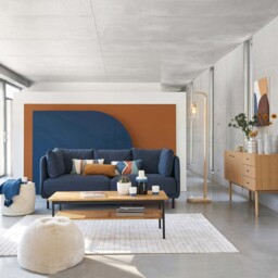 Nasoa Wood & Glass Floor Lamp - thumbnail 2