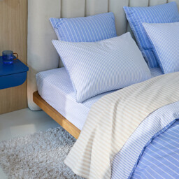 Edward Cotton Percale Pillowcase - thumbnail 3