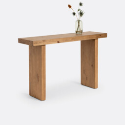 Malio Solid Pine Console Table - thumbnail 1