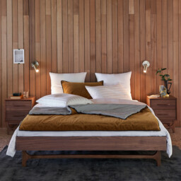 Larsen Vintage Bed with Bed Base - thumbnail 2