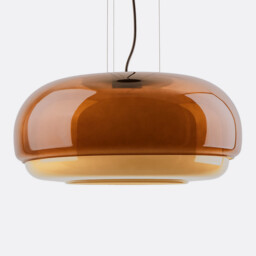 Kinoko 45cm Diameter Coloured Glass Ceiling Light