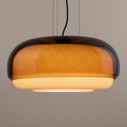 Kinoko 45cm Diameter Coloured Glass Ceiling Light - thumbnail 3