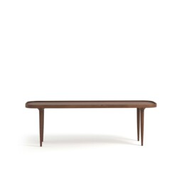 Magosia Large Solid Walnut Coffee Table - thumbnail 3