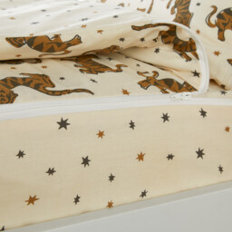 Tigris Cotton Bed Set Without Duvet - thumbnail 2