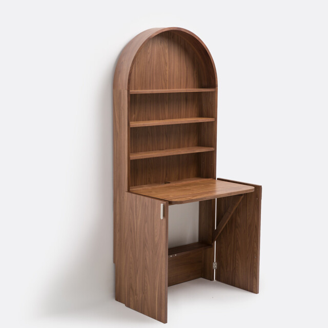 Marcela Bookcase with Hideaway Desk - image 1