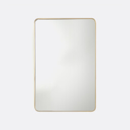 Iodus Rectangular Iron Mirror, Width 60cm X Height 90cm
