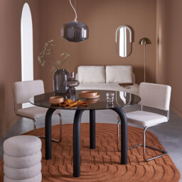Malko Oval Wool Rug - thumbnail 2