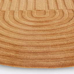 Malko Oval Wool Rug - thumbnail 4
