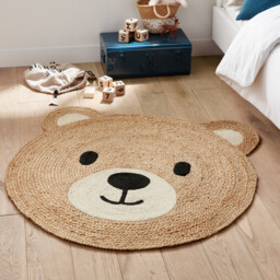 Osora Bear's Head Jute Rug