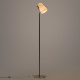 Fosca Metal & Glass Floor Lamp - thumbnail 2